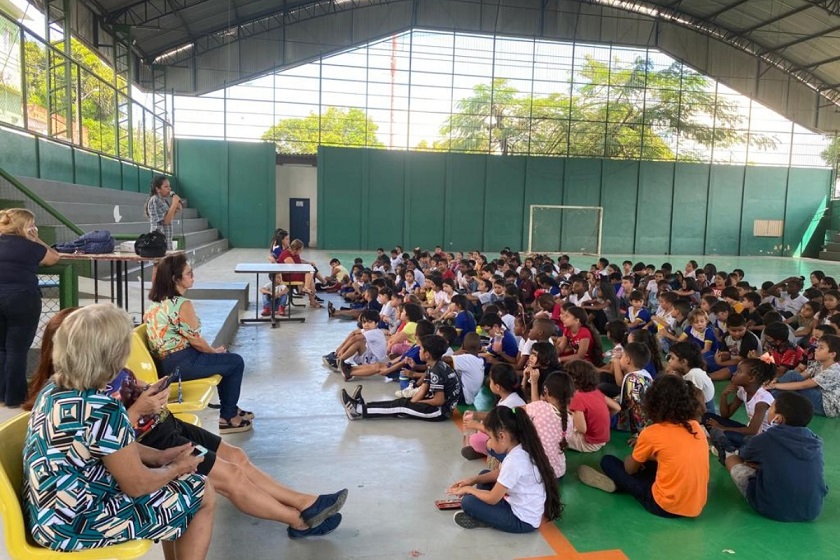 Assembleia na Escola Waldir Garcia